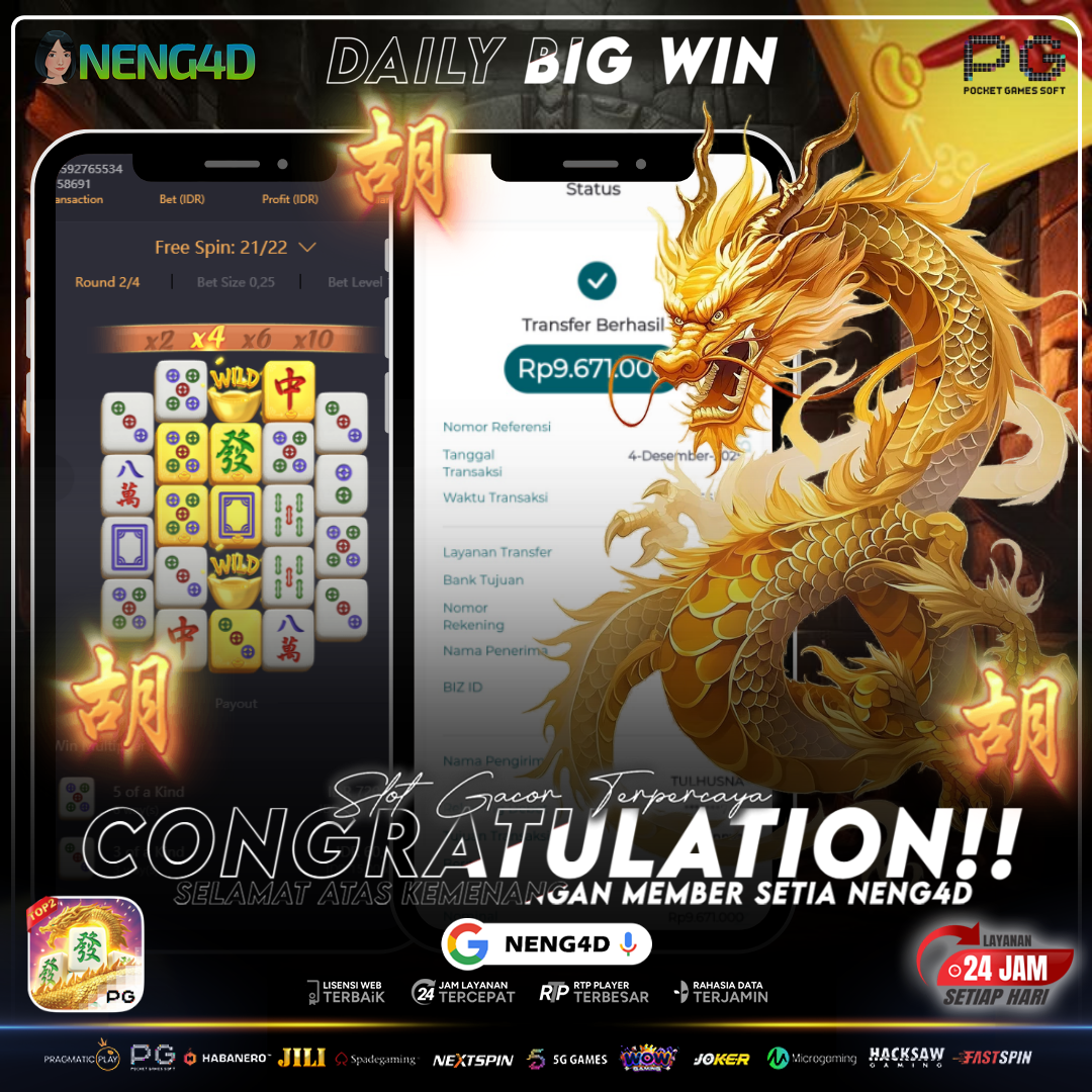 MENANG BESAR DI MAHJONG WAYS 2 NENG4D
