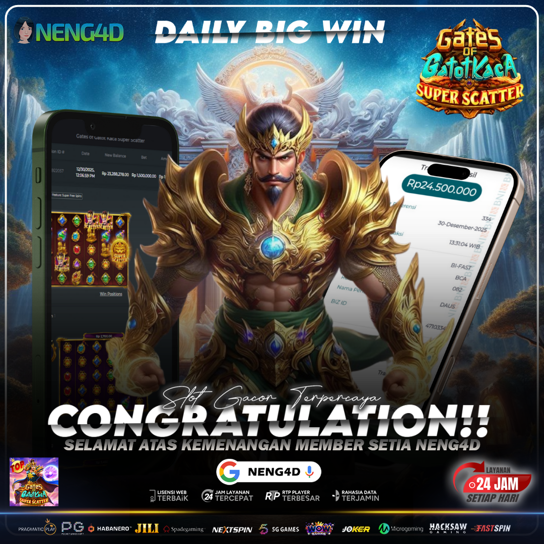 OM TELOLET 24,5 JUTA OM, DAMPAK GATOT KACA MENURUNKAN SUPER SCATTERNYA !