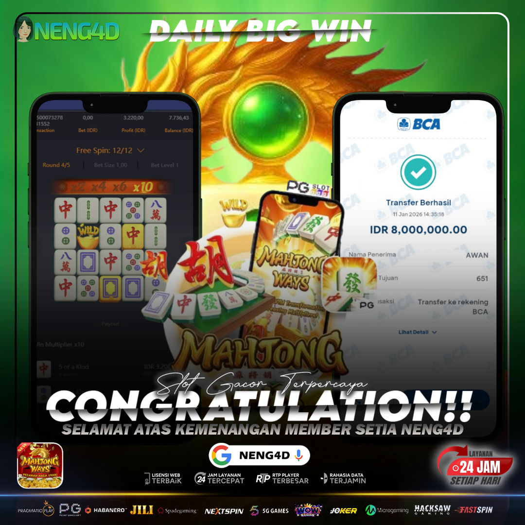 CUAN BESAR 8 JUTA BARENG NENG4D DI MAHJONG WAYS 2
