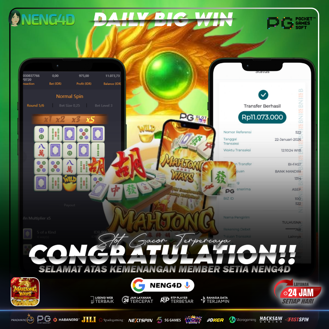 Menang Fantastis 11 juta di Mahjong Ways Provider PG Soft