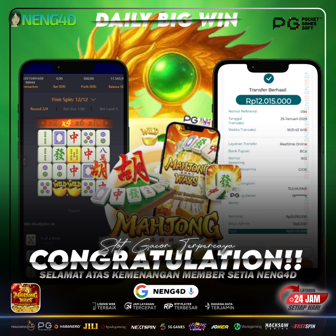 CUAN BESAR 15 JUTA BARENG NENG4D DI MAHJONG WAYS