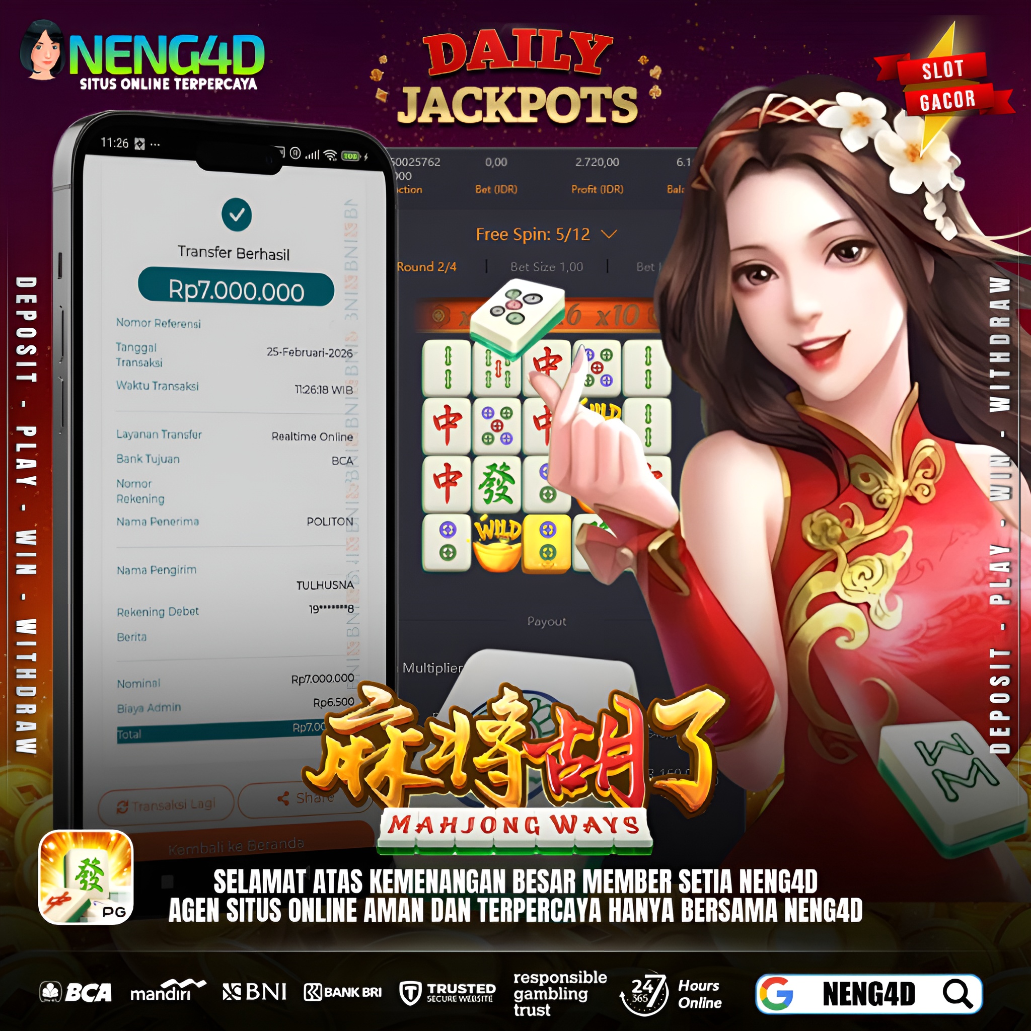JP BESAR DI MAHJONG WAYS 1 NENG4D