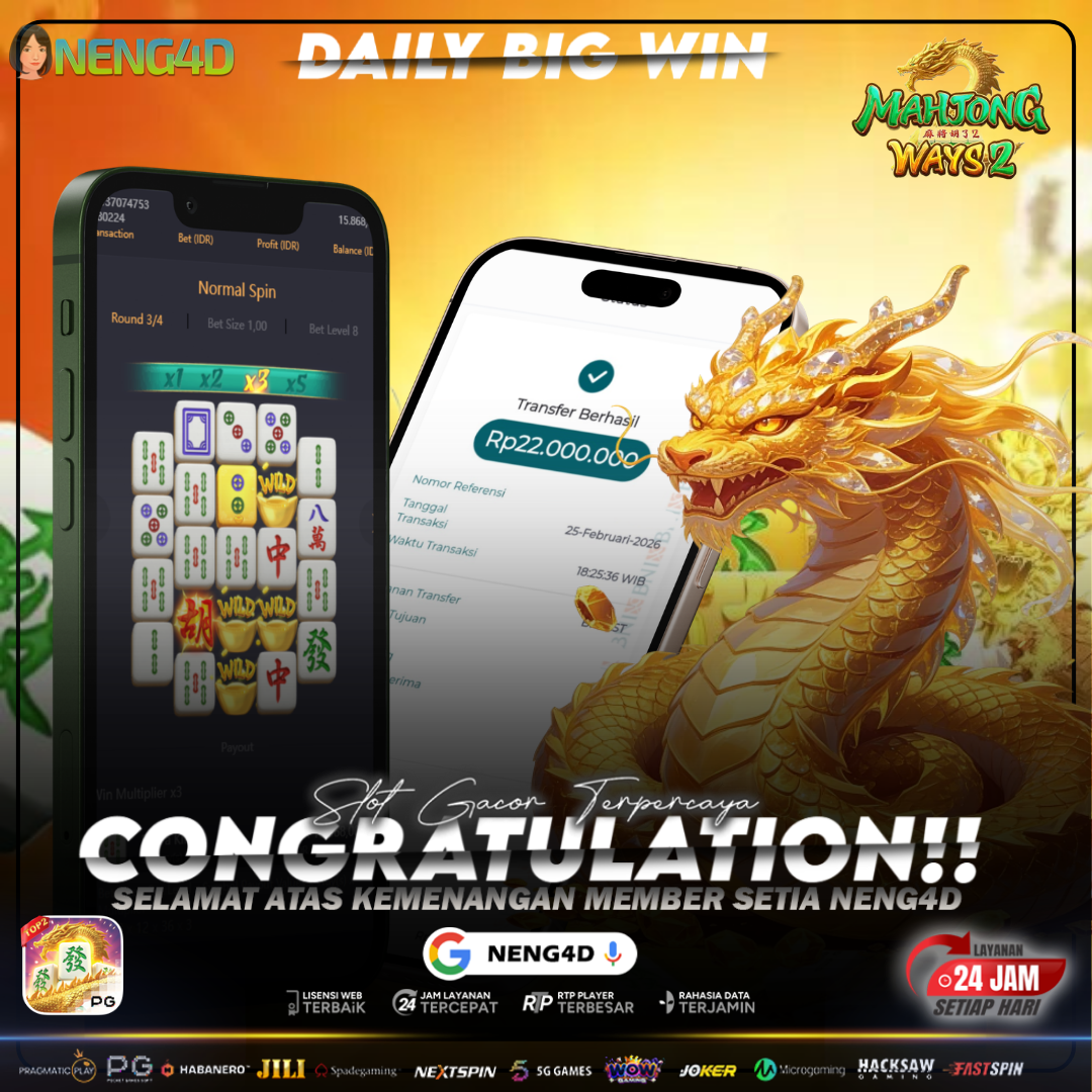 KEMENANGAN BESAR DI MAHJONG WAYS PG SOFT NENG4D