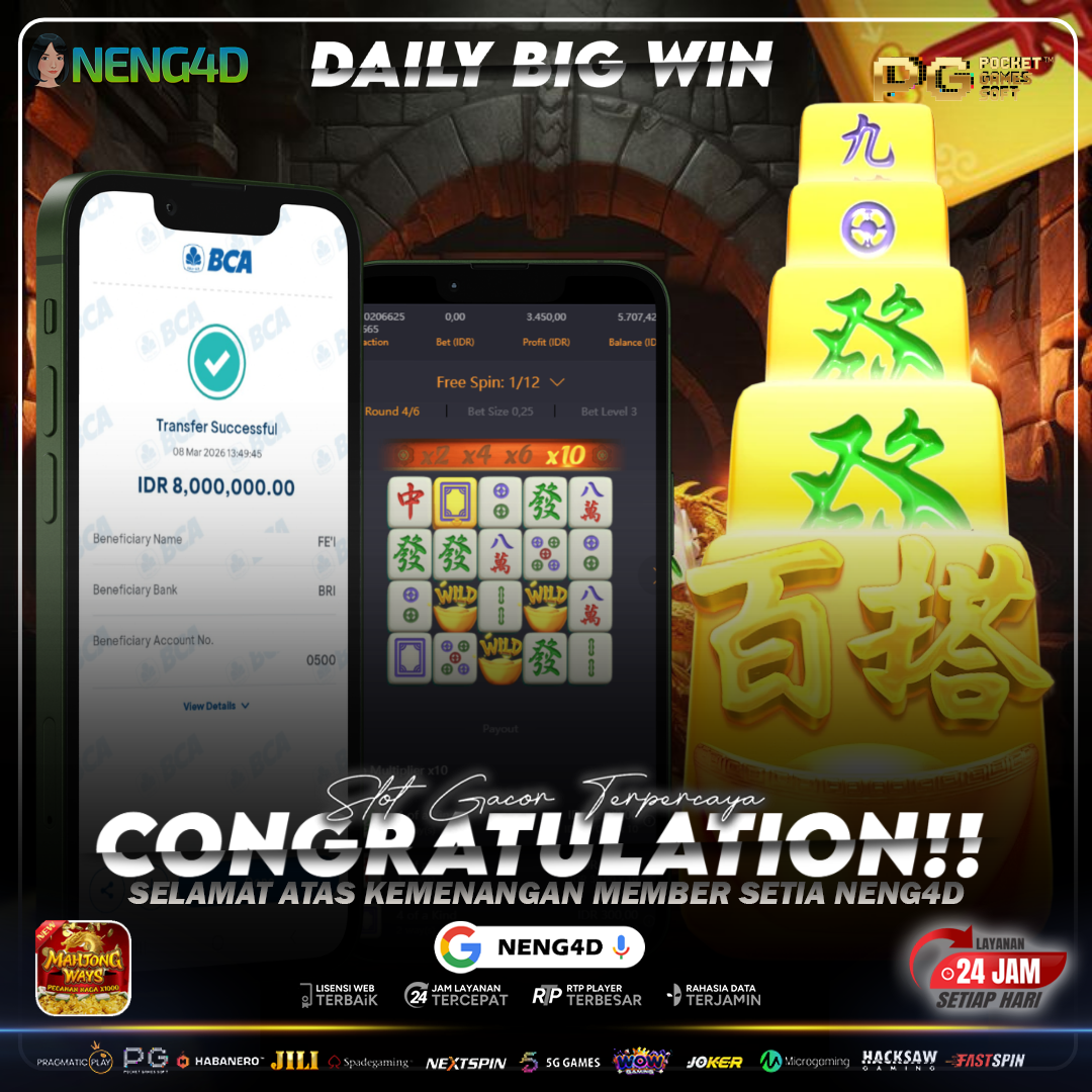 MENANG 8 JUTA MAIN DI MAHJONG WAYS PG SOFT
