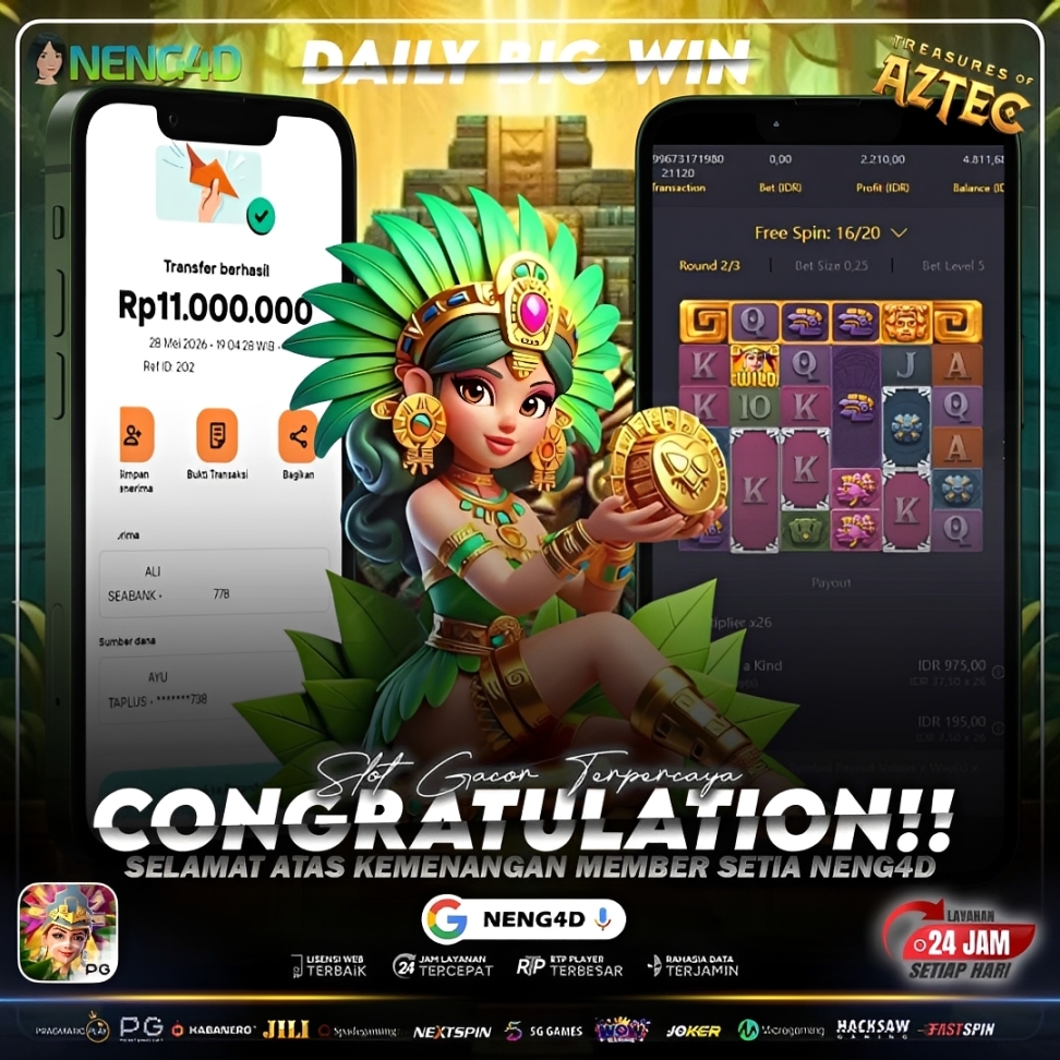 JACKPOT 11 JUTA DI BAYAR LUNAS