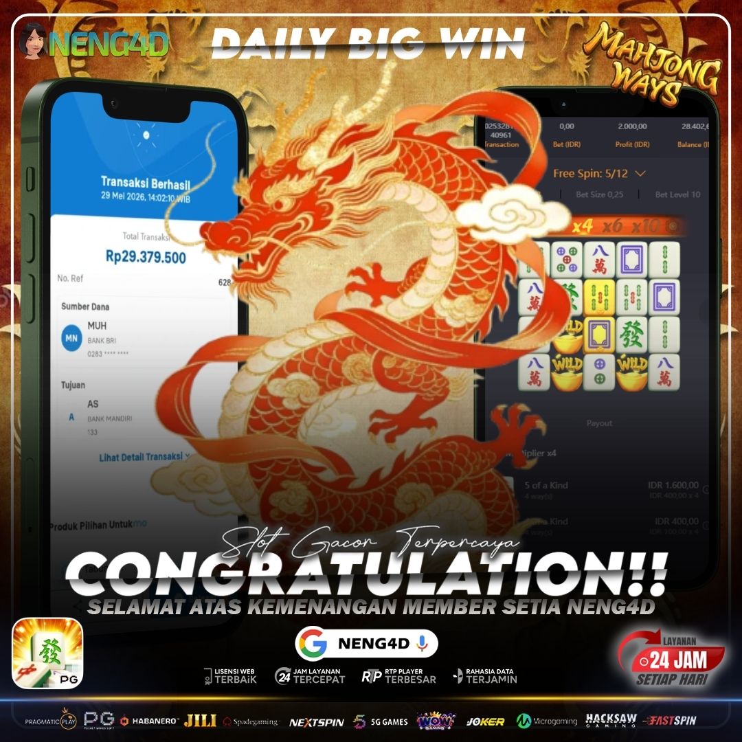 MAHJONG WAYS GACOR MENANG 29 JUTA