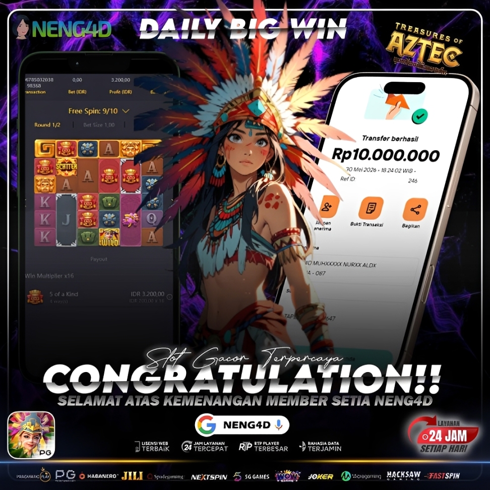 JACKPOT 10 JUTA DI AZTEC PGSOFT