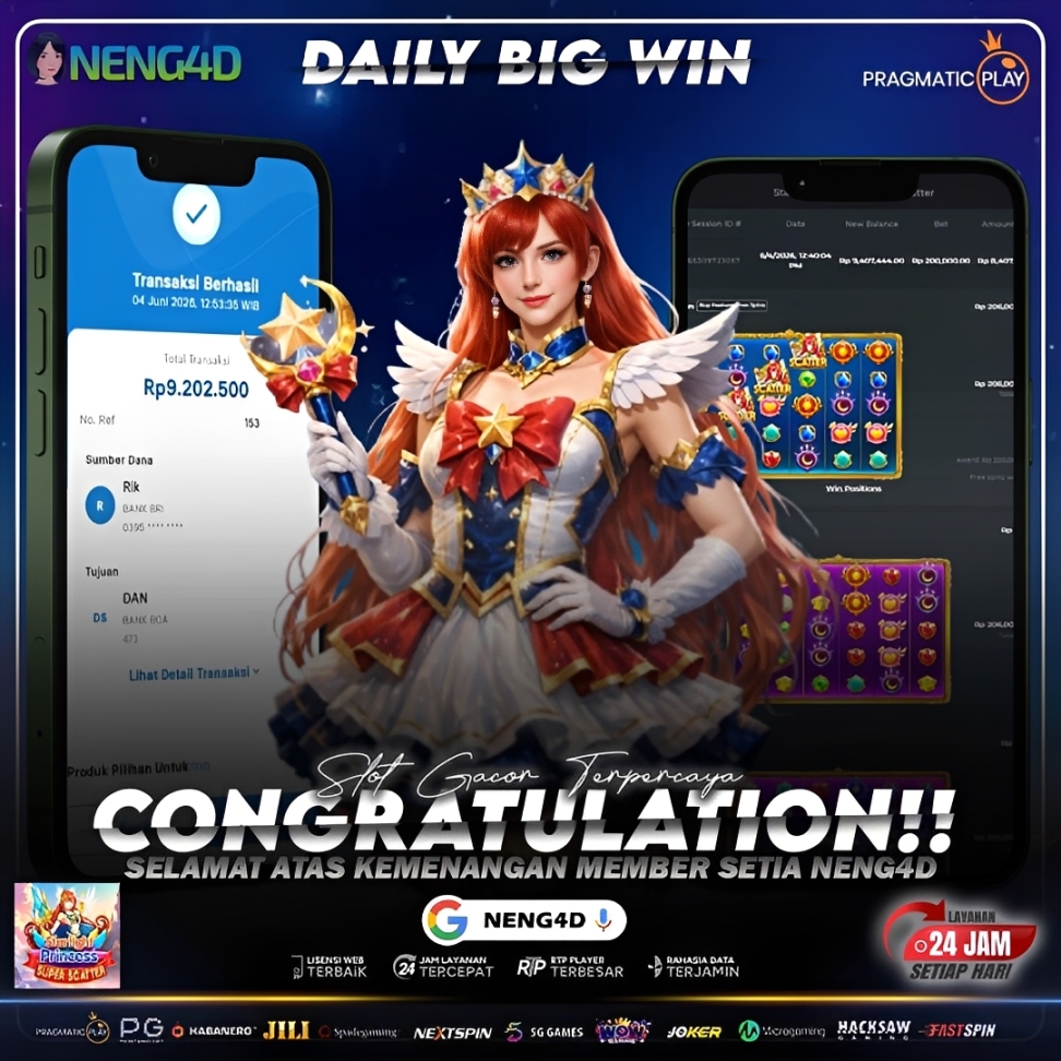 JACKPOT 9 JUTA STARLIHGT PRINCESS