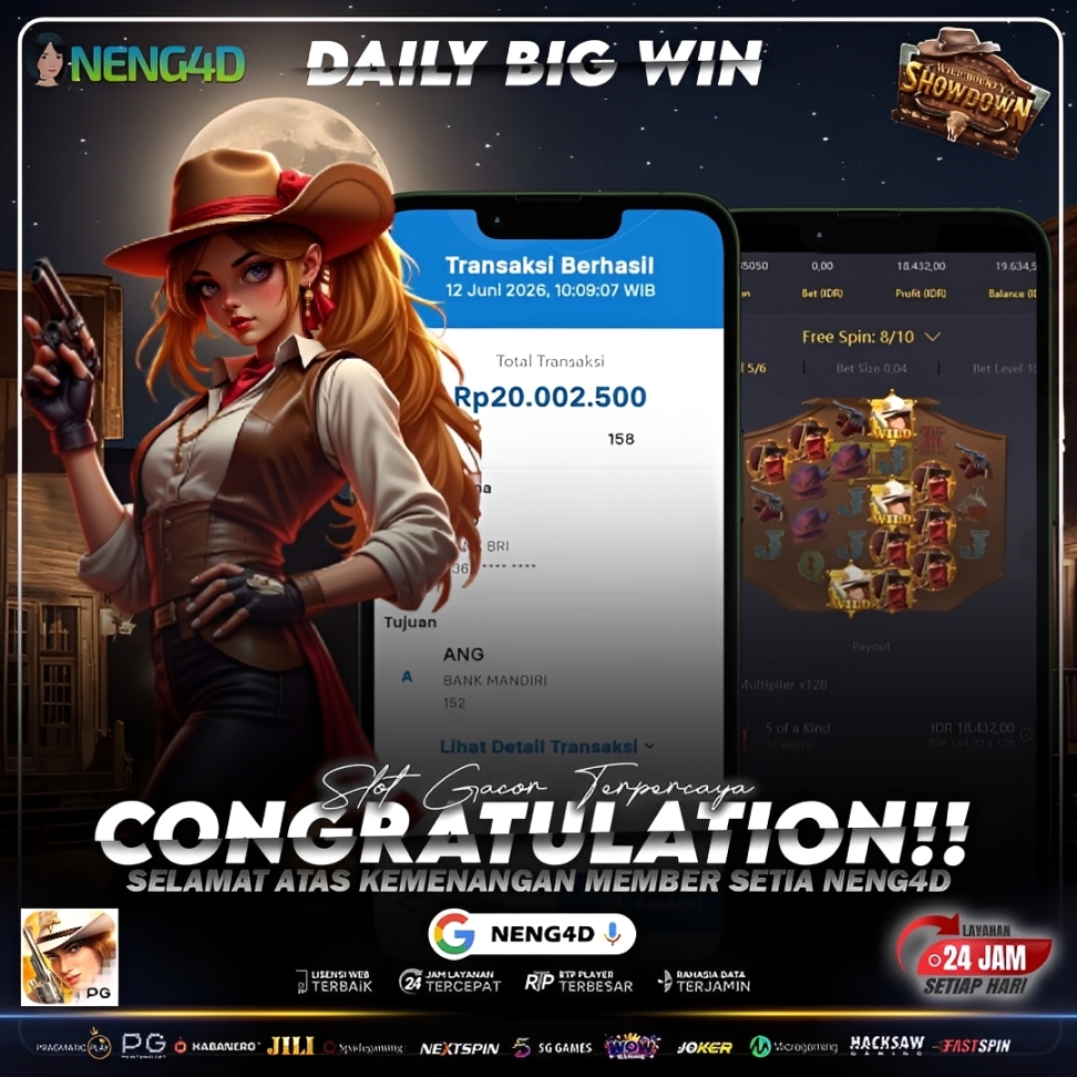 JACKPOT 20 JUTA DI WILD BOUNTY PG SOFT