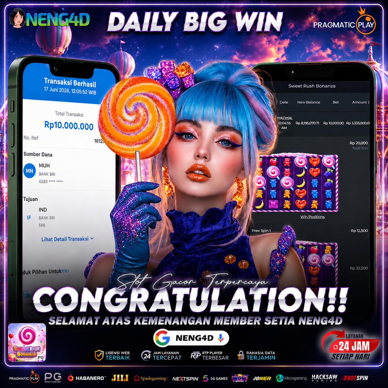 MENANG 10 JUTA DI PRAGMATIC PLAY
