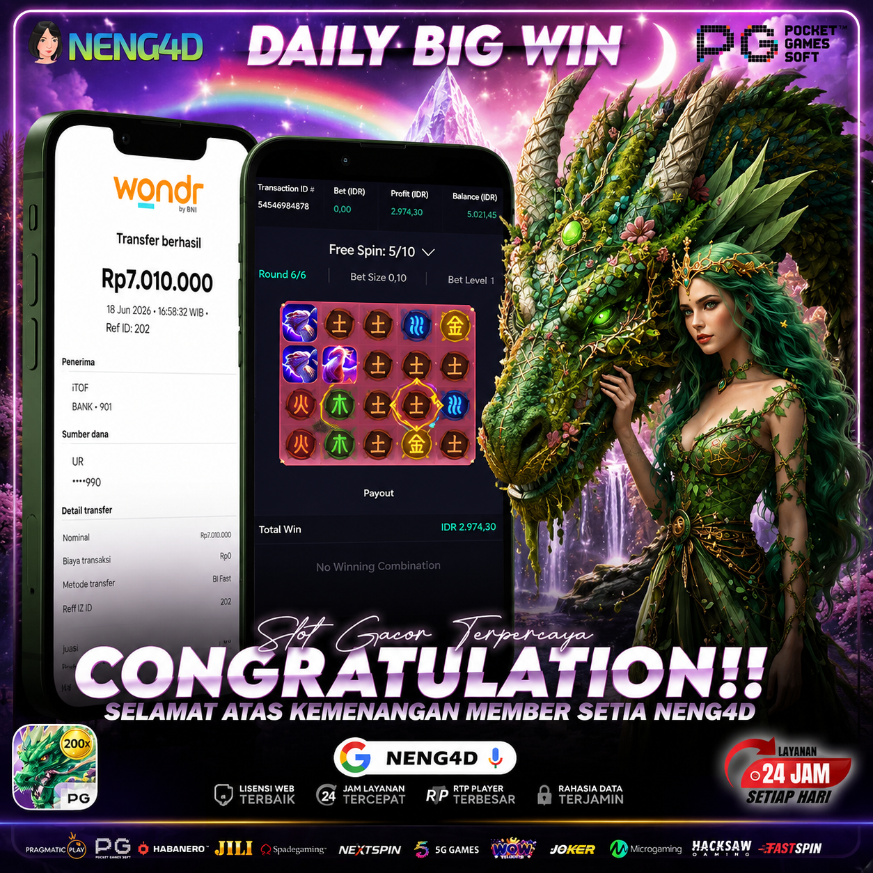 JACKPOT 10 JUTA DI MYTHICAL GUARDIANS PGSOFT