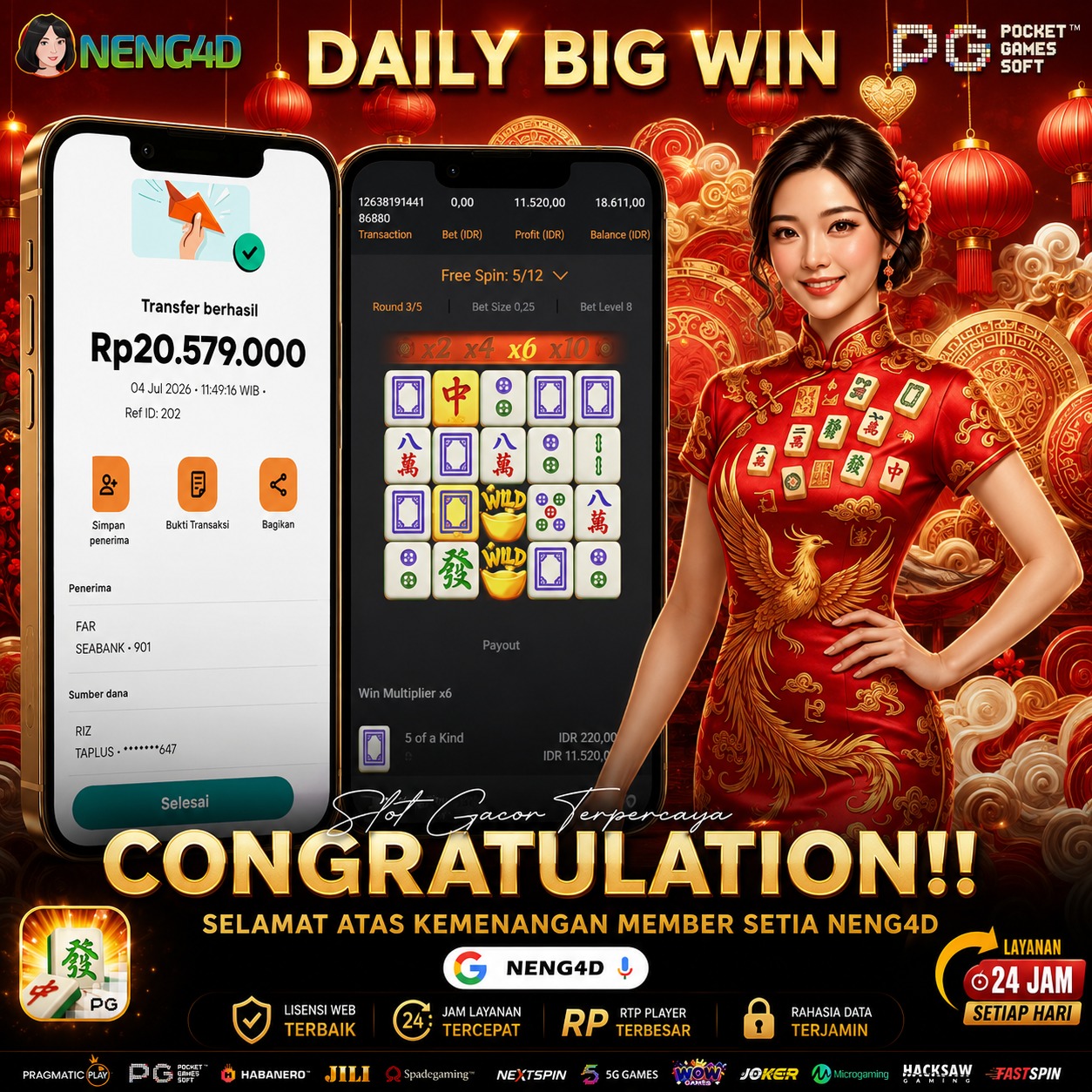 JACKPOT 20 JUTA MAHJONG WAYS PGSOFT