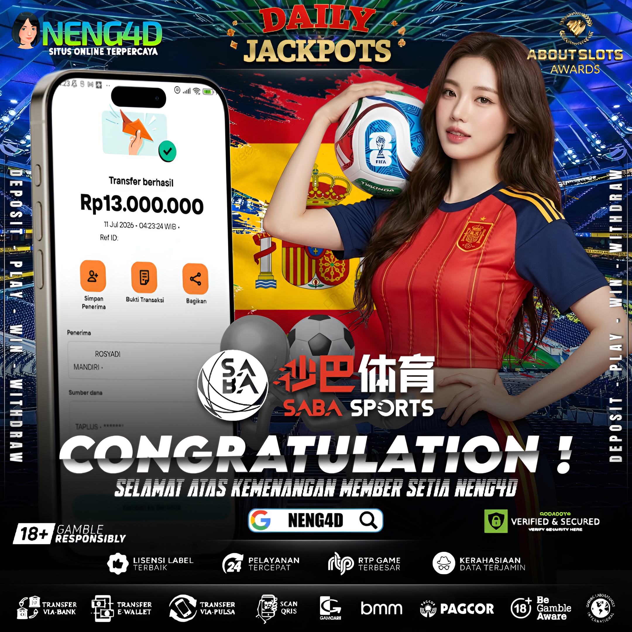 MENANG 13JT MAIN DI SBO SPORT