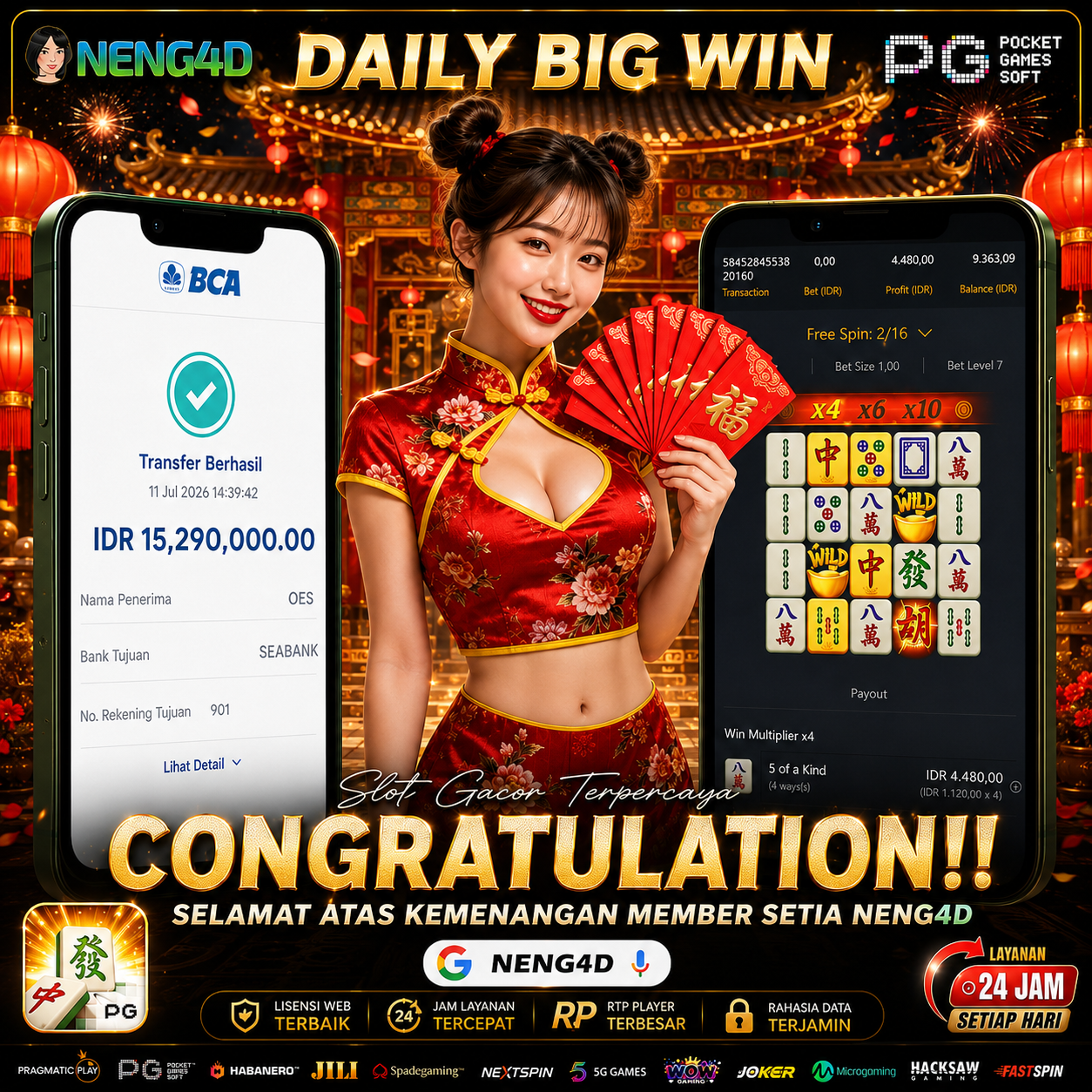 JACKPOT MAHJONG WAYS 1 15 JUTA PGSOFT
