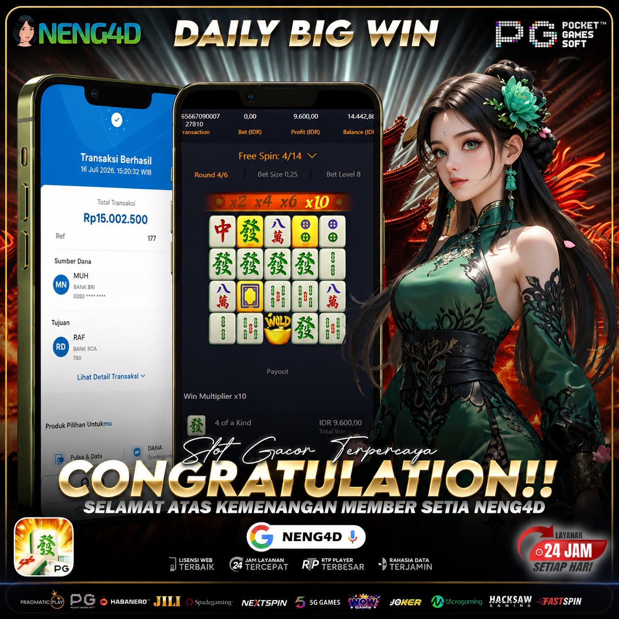 JACKPOT 15 JUTA DI MAHJONG WAYS PGSOFT