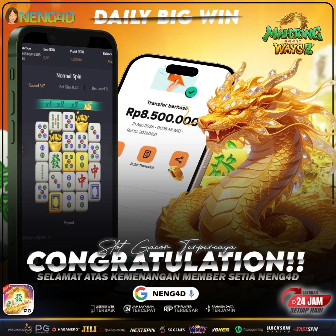 MOMEN EMAS! MAHJONG WAYS 2 PECAH 8 JUTA BERSAMA NENG4D