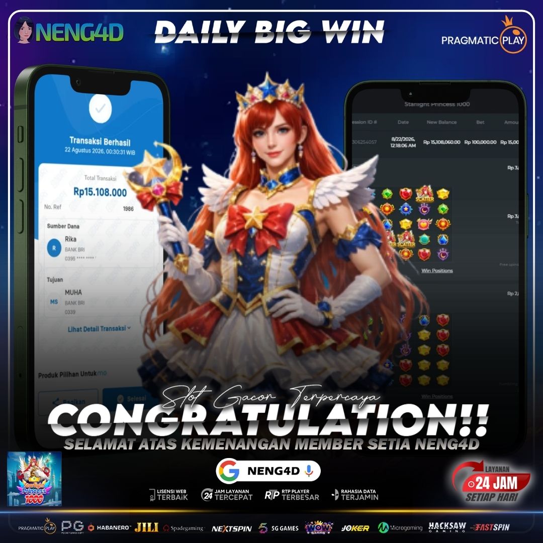 MAXWIN SPEKTAKULER! STARLIGHT PRINCESS 1000 TEMBUS 15 JUTA BERSAMA NENG4D
