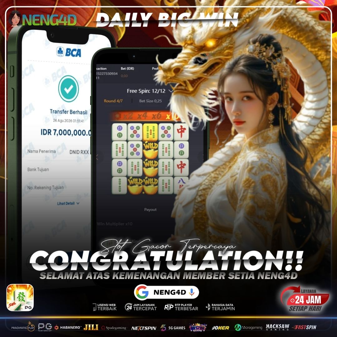 MOMEN EMAS! MAHJONG WAYS 1 TEMBUS 7 JUTA BERSAMA NENG4D