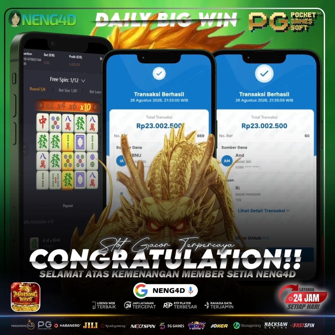 FANTASTIS! MAHJONG MELEDAK 46 JUTA BERSAMA NENG4D