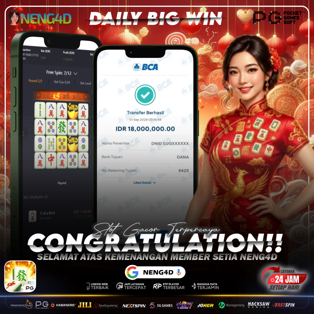 MAHJONG WAYS 1 CATAT HASIL 18 JUTA BERSAMA NENG4D