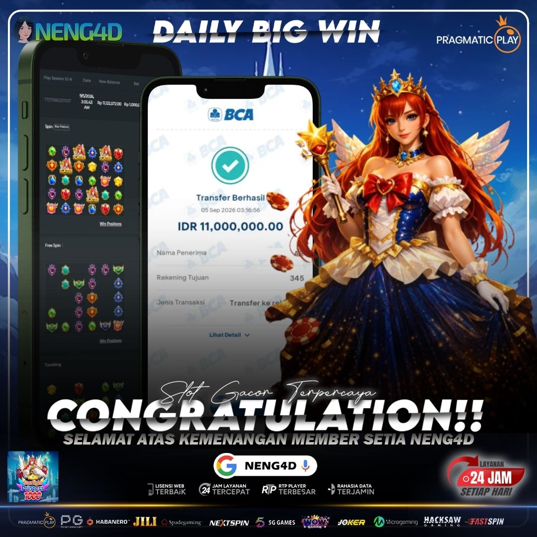 MOMEN SPESIAL! STARLIGHT PRINCESS 1000 CATAT HASIL 11 JUTA BERSAMA NENG4D