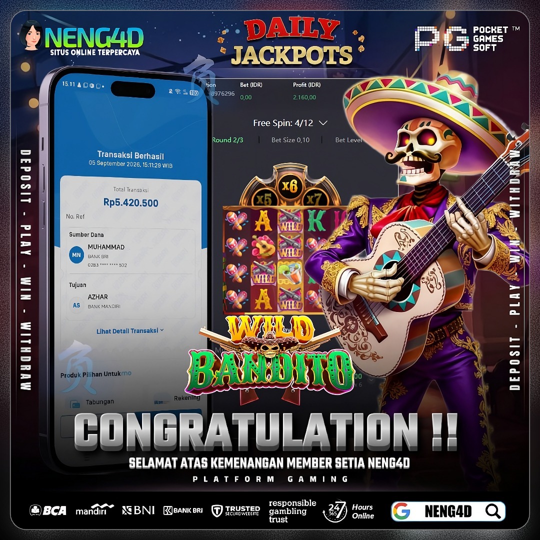 WILD BANDITO MENANG 5JT