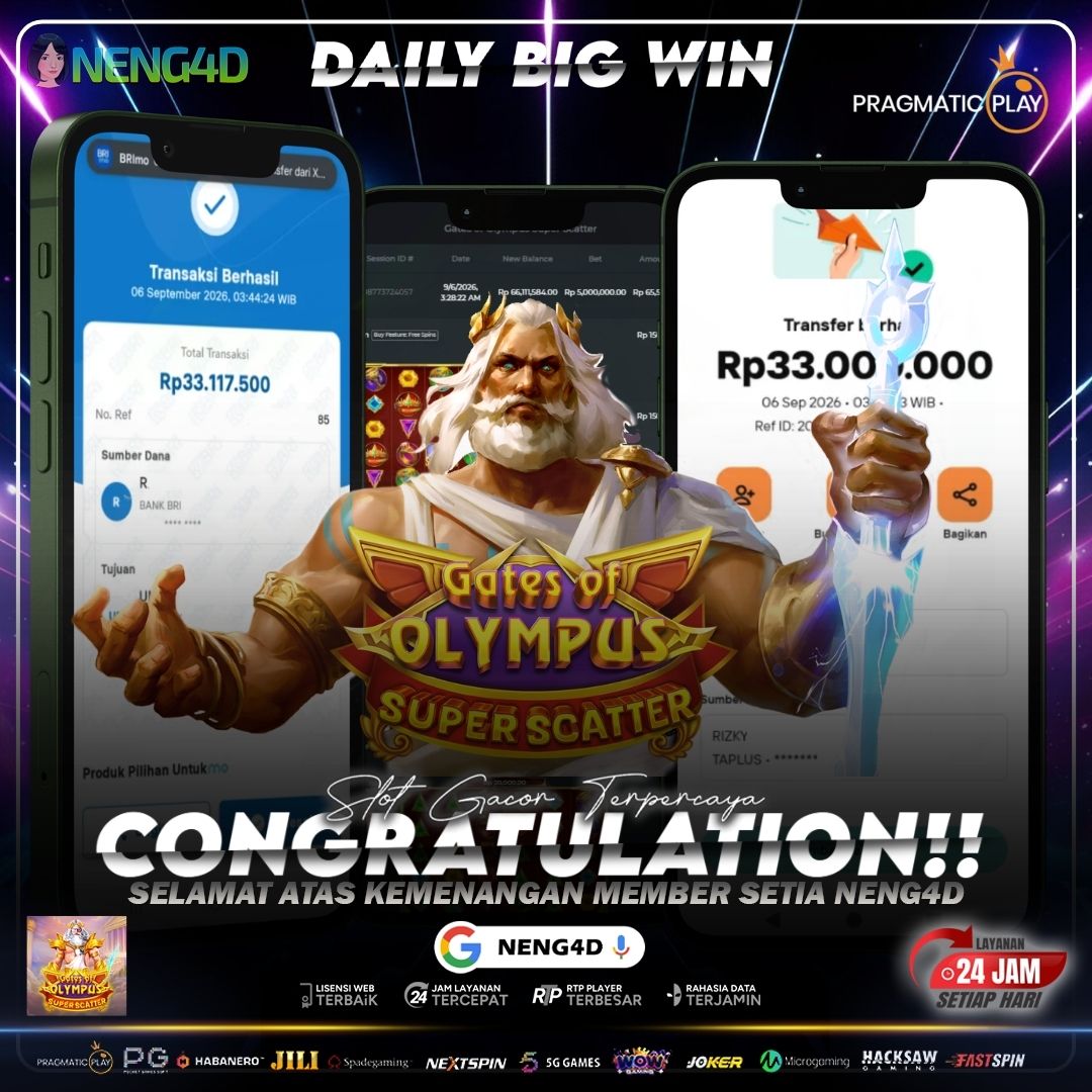 MOMEN FANTASTIS! OLYMPUS SUPER SCATTER CATAT HASIL 66 JUTA BERSAMA NENG4D