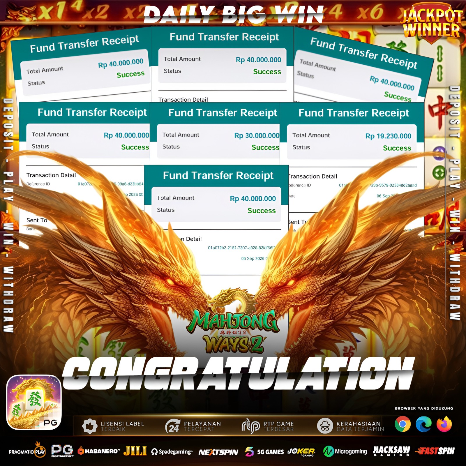 🐉 AMUKAN NAGA MAHJONG WAYS 2 MELEDAK! SUPER WITHDRAW 249.230.000! 🐉