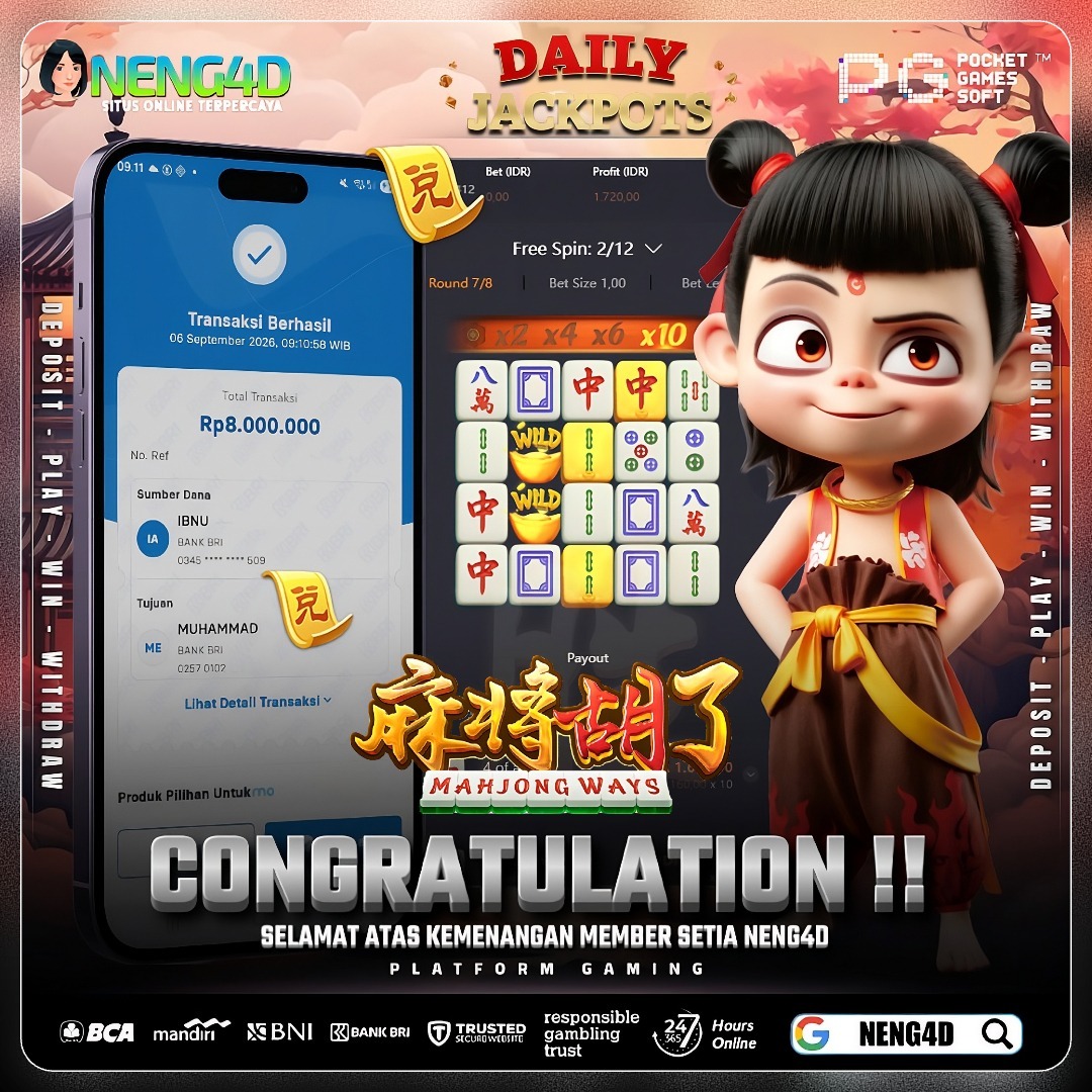 MAHJONG WAYS MENANG 8JT