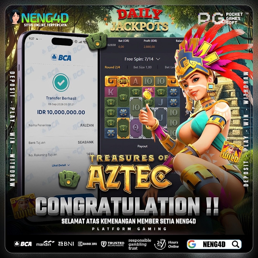 TREASURES OF AZTEC MENANG 10JT